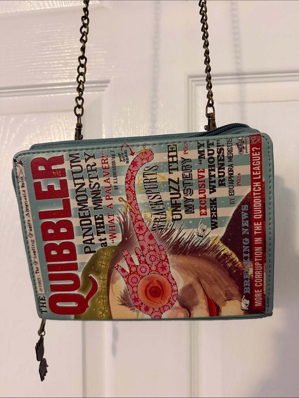 Harry Potter Quibbler Crossbody Bag